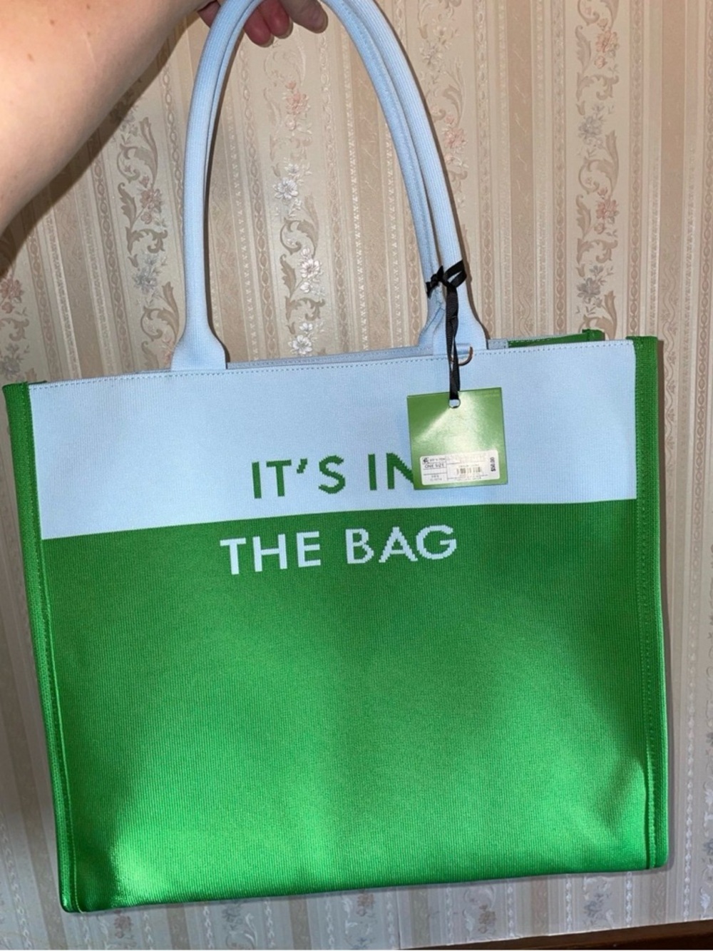 Colorblock Knit Tote Bag - kate spade new york x Target Green/Blue